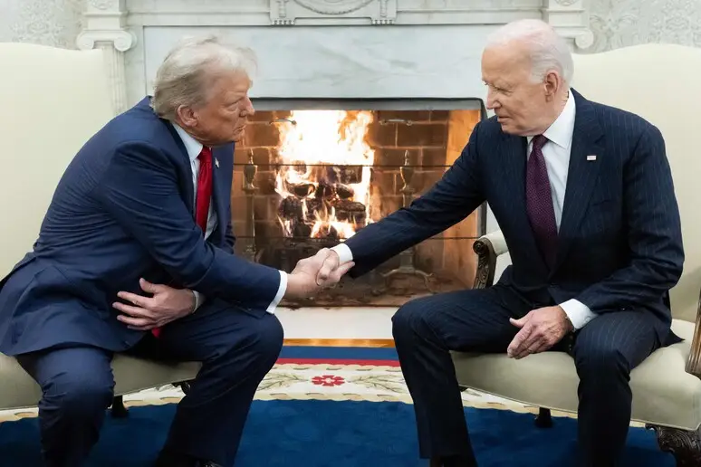 Incontro Trump-Biden alla Casa Bianca
