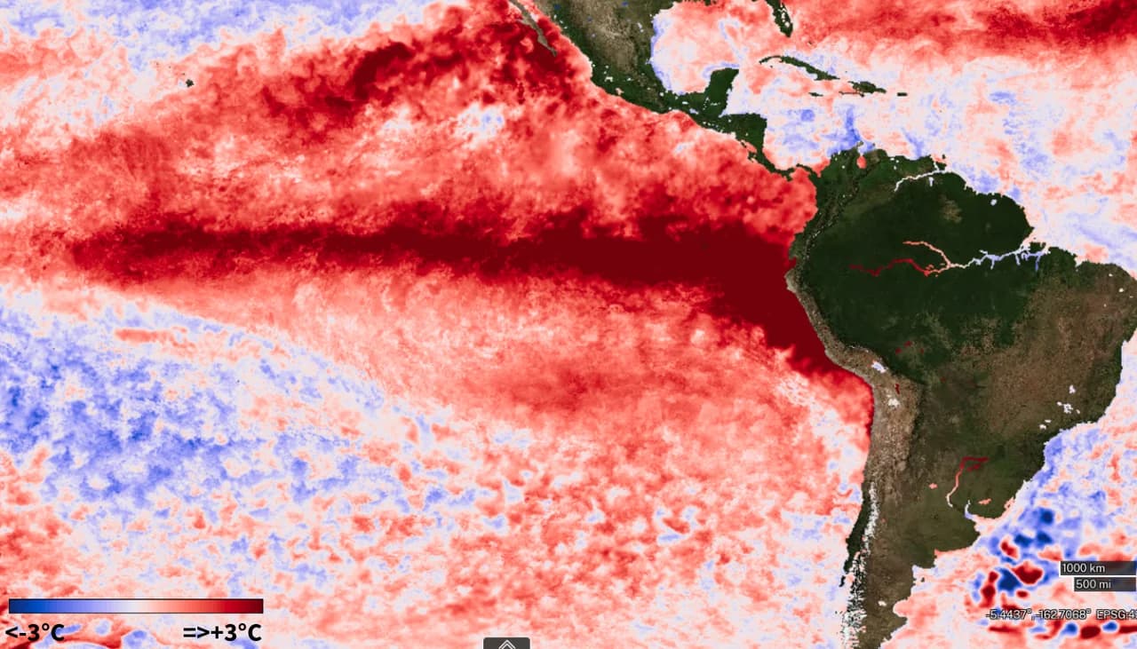 Super El Niño verso un'intensificazione eccezionale: il 2027 potrebbe segnare un nuovo record climatico