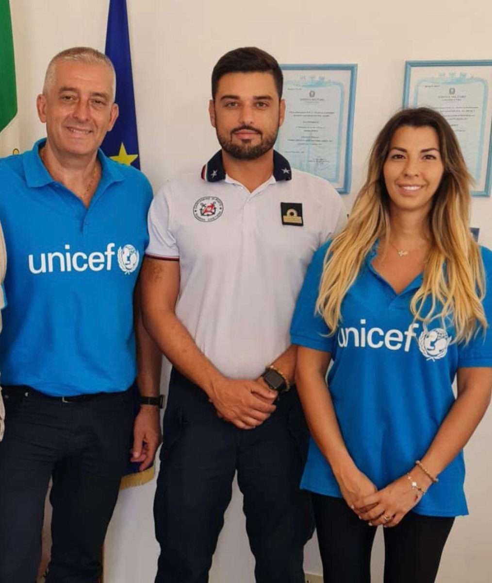Unicef: Paolo Rozera e Claudia Conte in missione nell’hot spot di Lampedusa