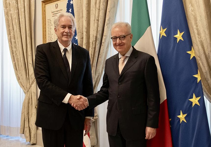 Il direttore della CIA Burns ha incontrato Mantovano