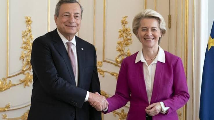 Von der Leyen: "Con Draghi discusso l’agenda per la competitività, l’Ue fa sul serio"