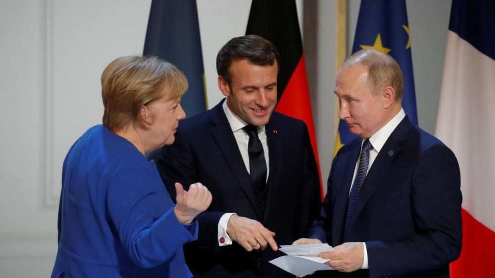 Putin, Merkel e Macron riuniti in videocall per parlare di temi di comune interesse
