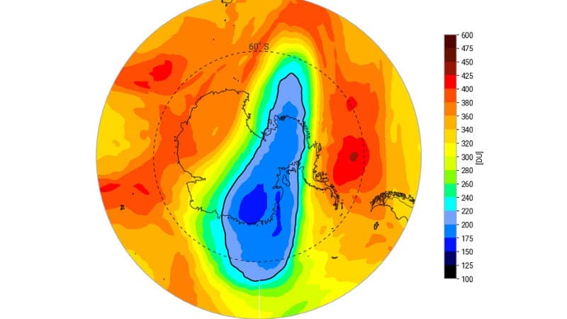 Antartide, il buco dell’ozono cresce rapidamente: superata la media stagionale