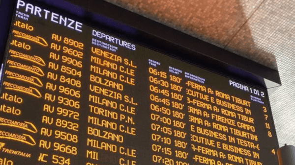 Treni, alta velocità in tilt nella tratta Firenze-Bologna