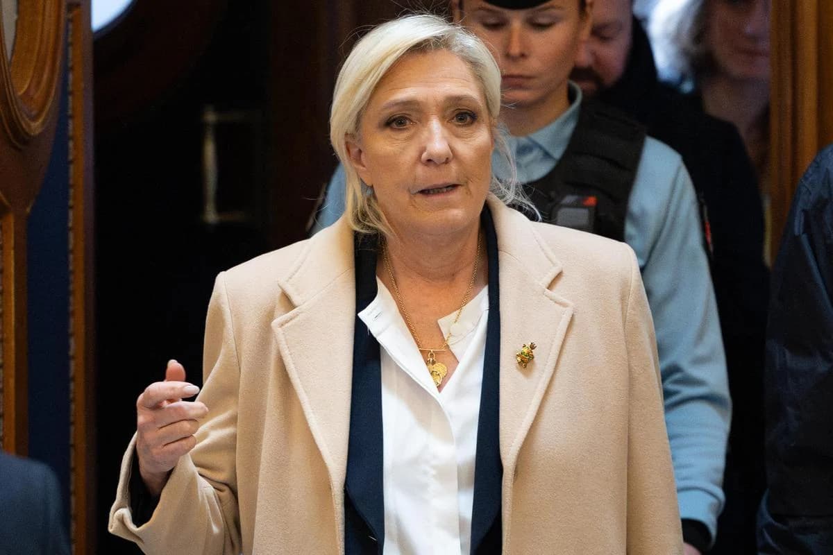 Marine Le Pen condannata in appello: tre anni di pena e 45 mesi di ineleggibilità
