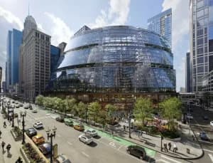 Chicago. Google riprogetta il Thompson Center conservandone la cifra architettonica