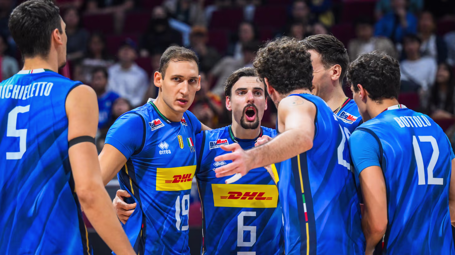 Europei di volley, l’Italia supera la Slovenia al tie-break e chiude il girone al primo posto