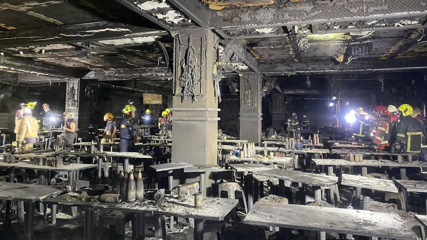 Bangkok, incendio in un pub: almeno 27 morti e oltre 30 feriti