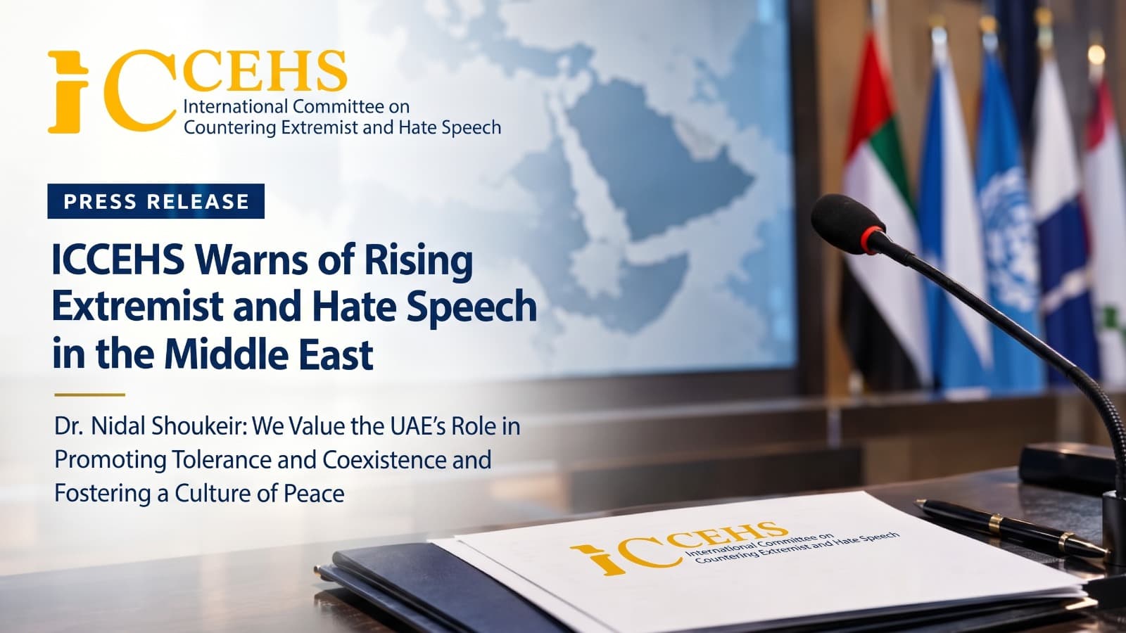ICCEHS Warns of Rising Hate Speech Across the Middle East