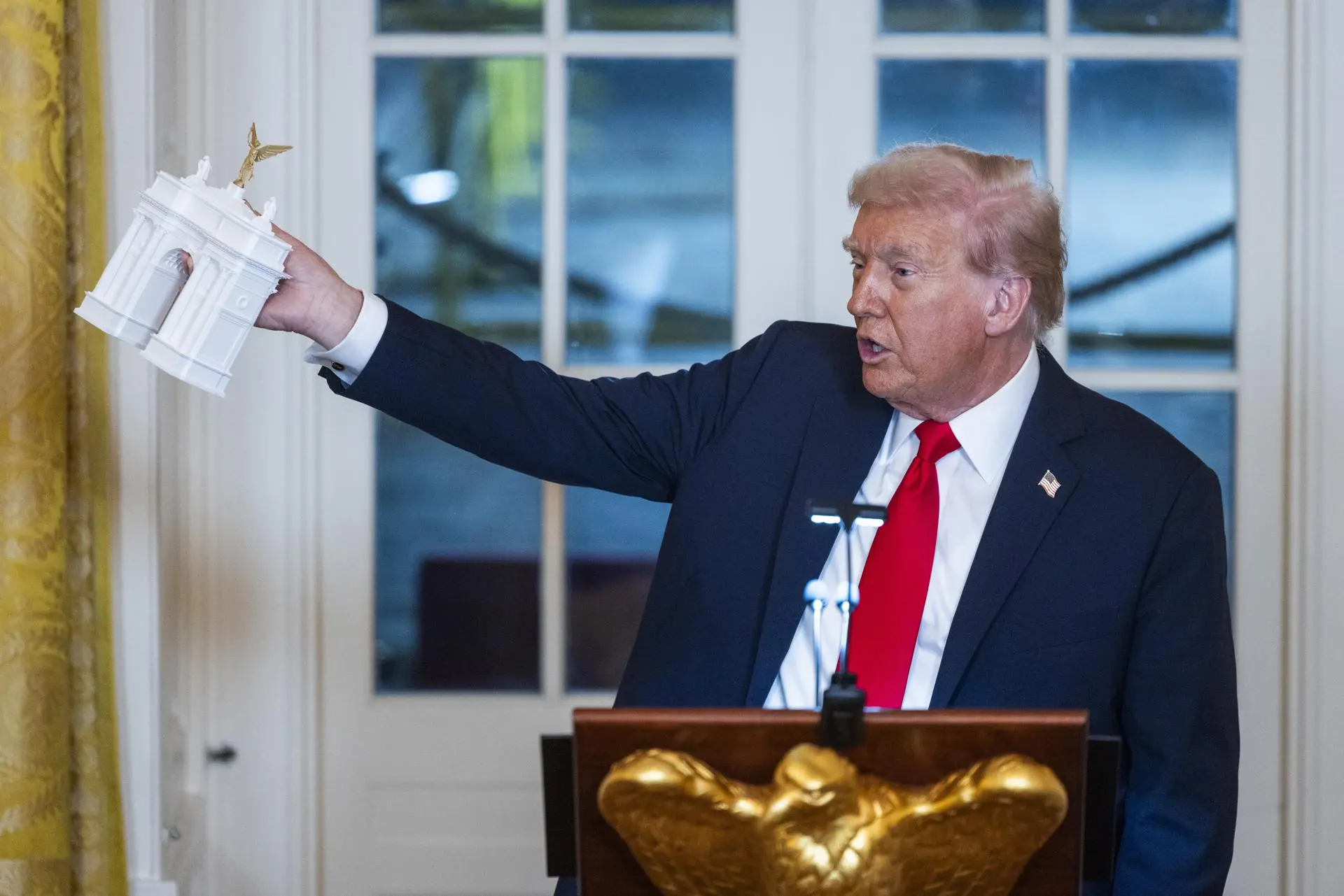 L'arco monumentale voluto da Trump avrà effetti negativi sul patrimonio di Washington