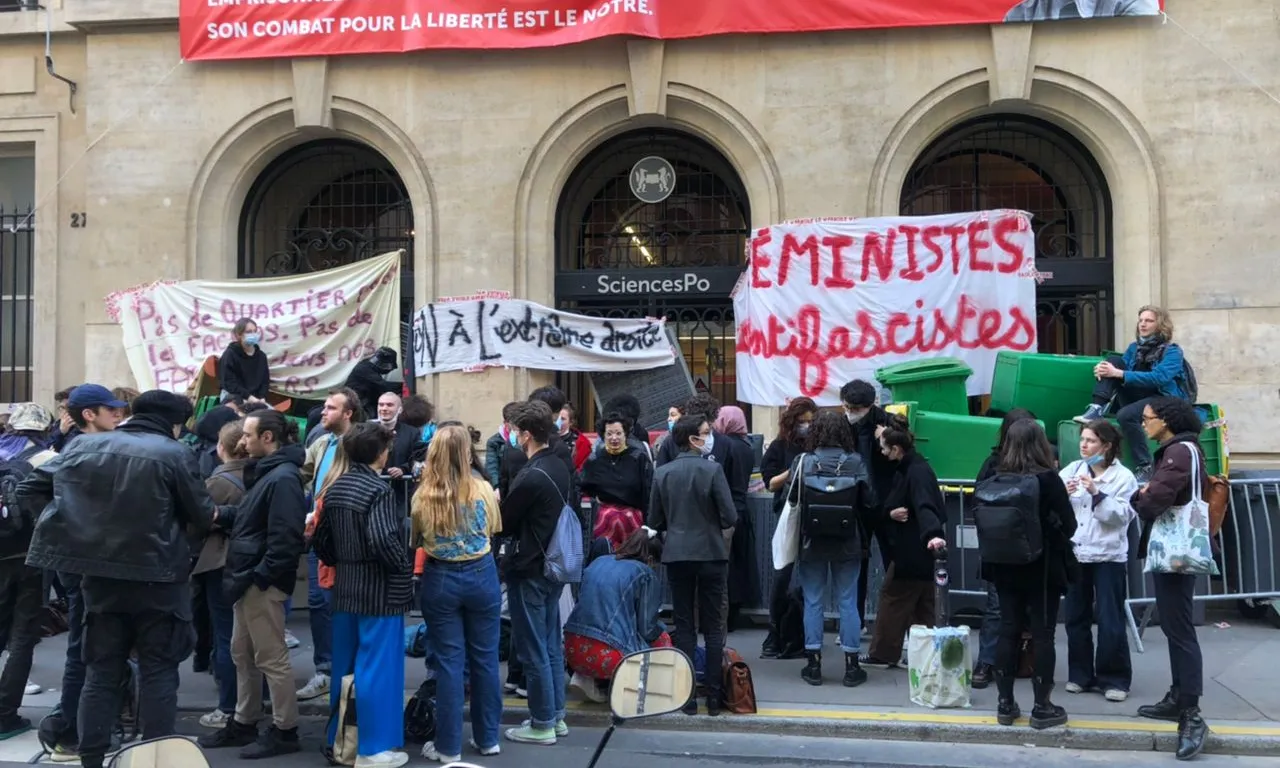 Francia, la scuola Sciens Po diventa teatro di scontro tra studenti per il conflitto in Medio Oriente