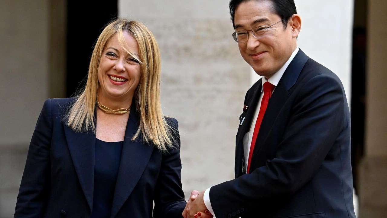 G7, Meloni in Giappone. Bilaterale con Kishida: “Uniti nella tutela dell’ordine internazionale”