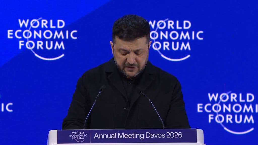 Davos. Zelensky attacca l'Europa divisa e incapace