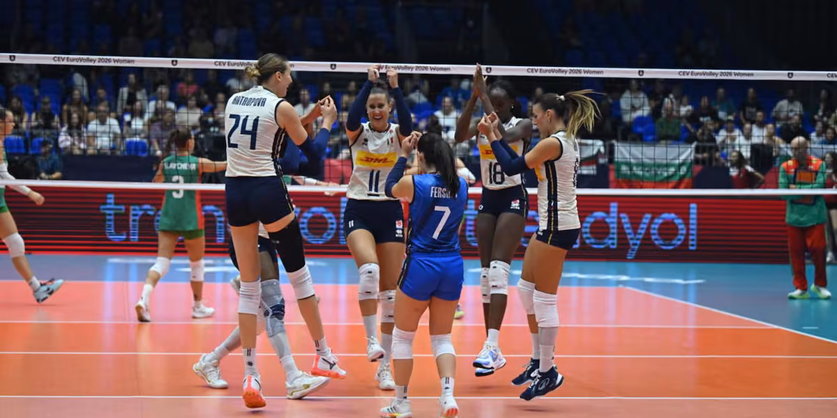 Europei di volley, l’Italia rimonta la Svezia e vola in semifinale