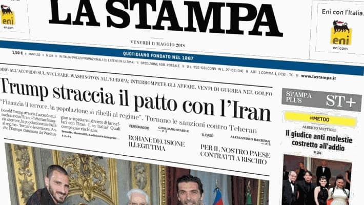 La Stampa cambia proprietà, ceduta da Gedi al gruppo Sae