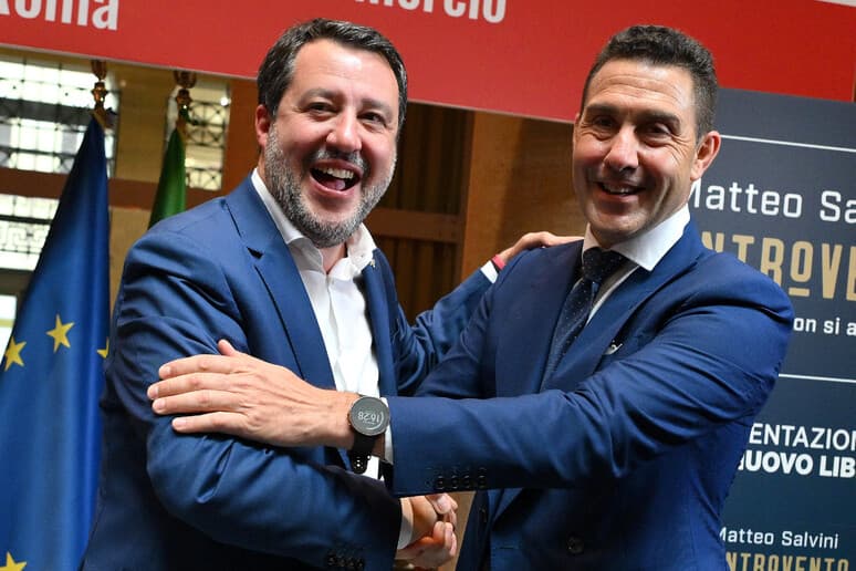 Salvini: “Vannacci sarà presente a Pontida e non farà un suo partito”