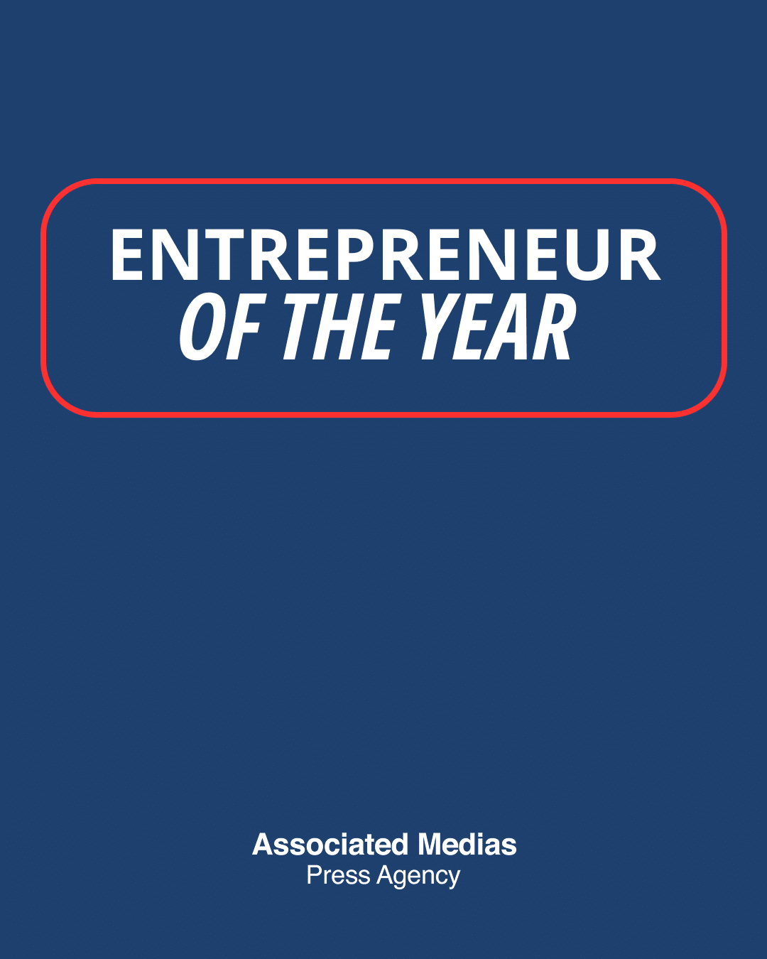 AURORA AWARDS – THE HISTORY MAKER 2025 ENTREPRENEUR OF THE YEAR
