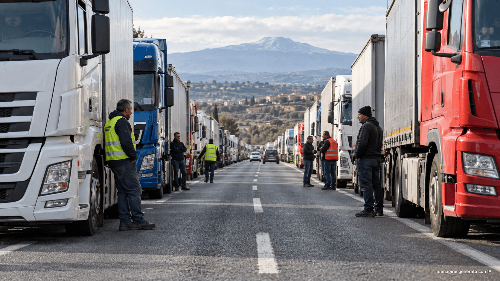Protesta degli autotrasportatori, la Sicilia revoca il fermo dopo l'incontro con Salvini