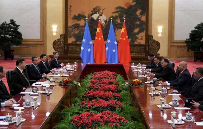 Le isole del Pacifico dicono no alla Cina per l’accordo sulla sicurezza