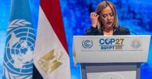 Cop27, Meloni: “L’Italia farà la sua parte”. Bilaterale con al-Sisi: nuovo impulso alle relazioni con il Cairo