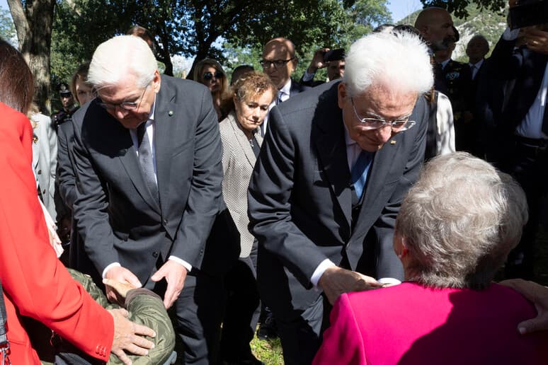 Marzabotto, Mattarella con il presidente tedesco Steinmeier: “Qui per dire mai più al fascismo e al nazismo”