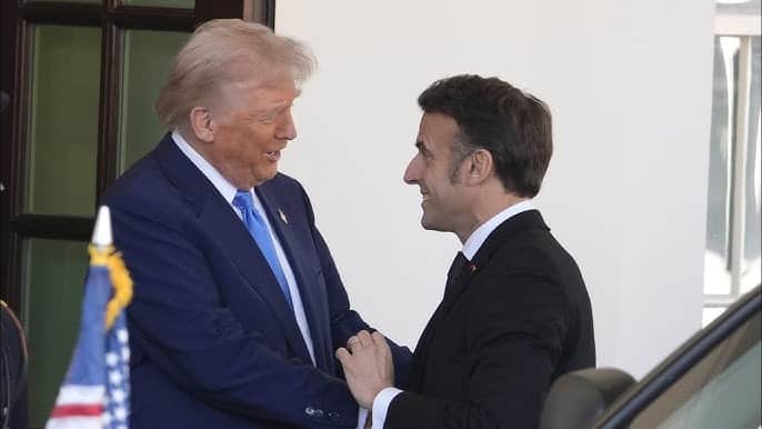 Trump riceve Macron alla Casa Bianca, incontro difficile