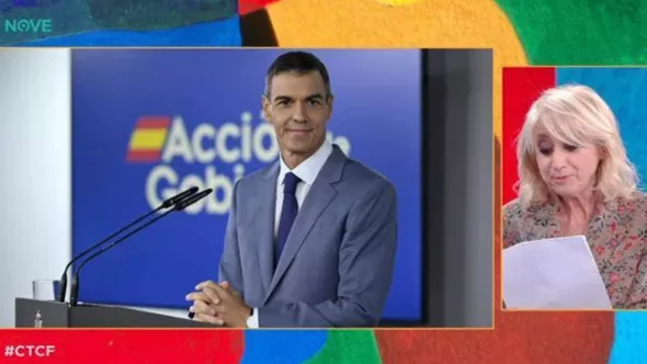 Il Premier spagnolo Sanchez risponde alla lettera di Luciana Littizzetto, e indica Schlein come miglior leader