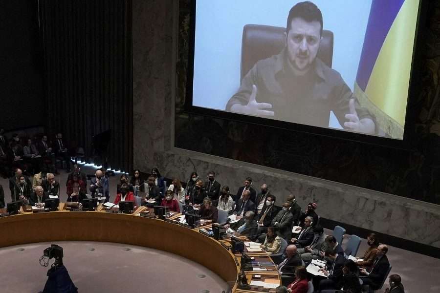 Ucraina: Zelensky all’Onu: “O difende il diritto internazionale o può chiudere”, Ue: “Pronto nuovo pacchetto di sanzioni