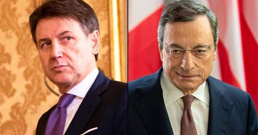 Dissapori tra il presidente del Consiglio e Conte, Draghi: “Il governo non rischia”