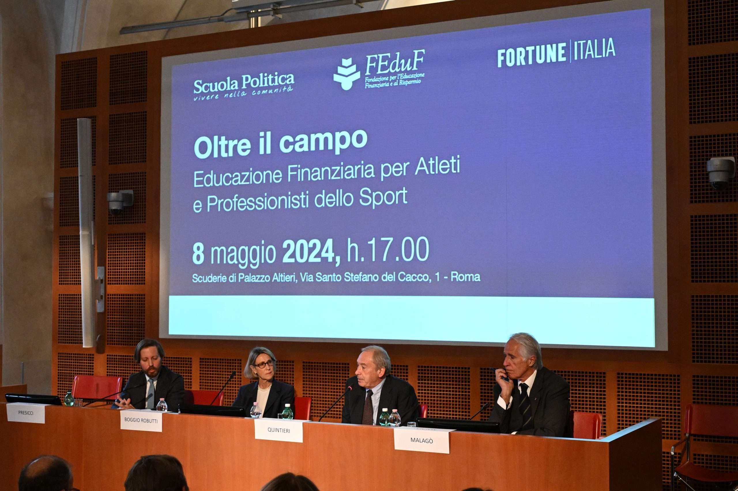 FEduF (ABI) e Scuola Politica Vivere nella Comunità presentano “Oltre il Campo, Educazione finanziaria per atleti e professionisti dello Sport”