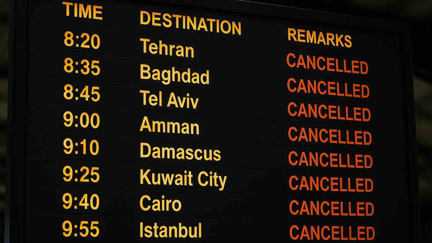 Turismo globale sotto shock: l’impatto geopolitico dell’attacco all’Iran e la crisi mediorientale sul settore dei viaggi internazionali