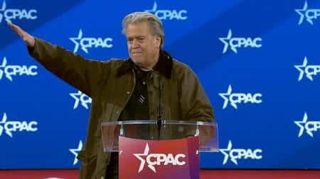 Bannon e il gesto nazista: Bardella Cancella il Suo Intervento