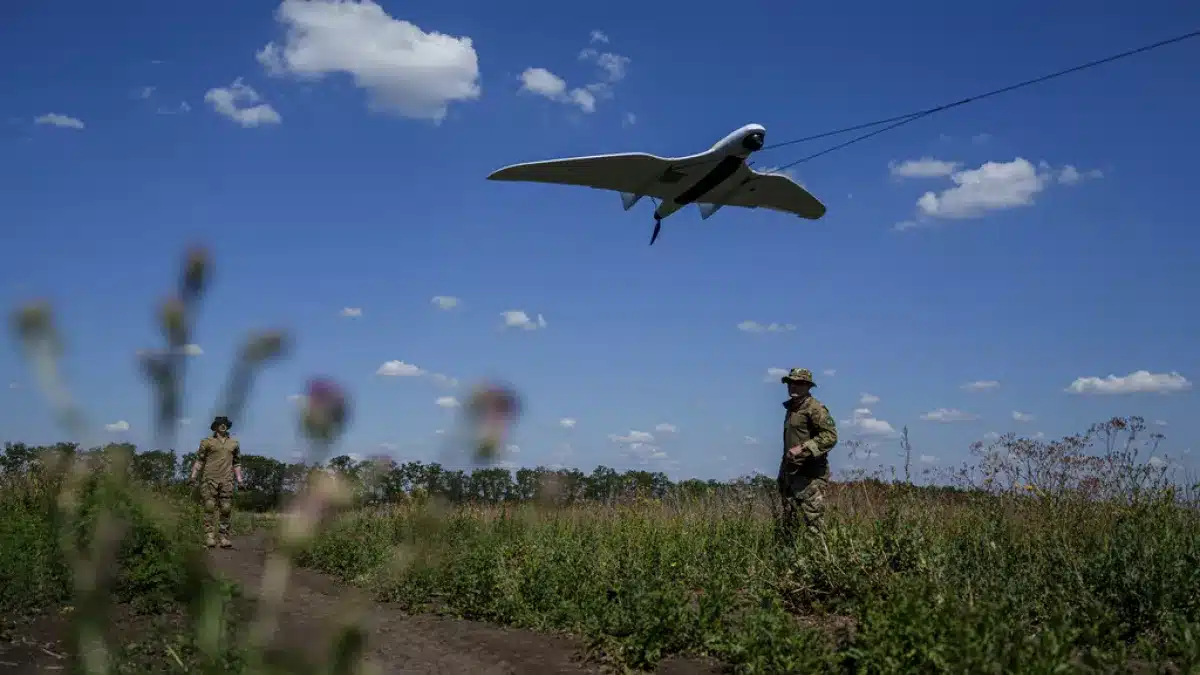 Mosca, abbattuto un drone dalle forze di difesa russe