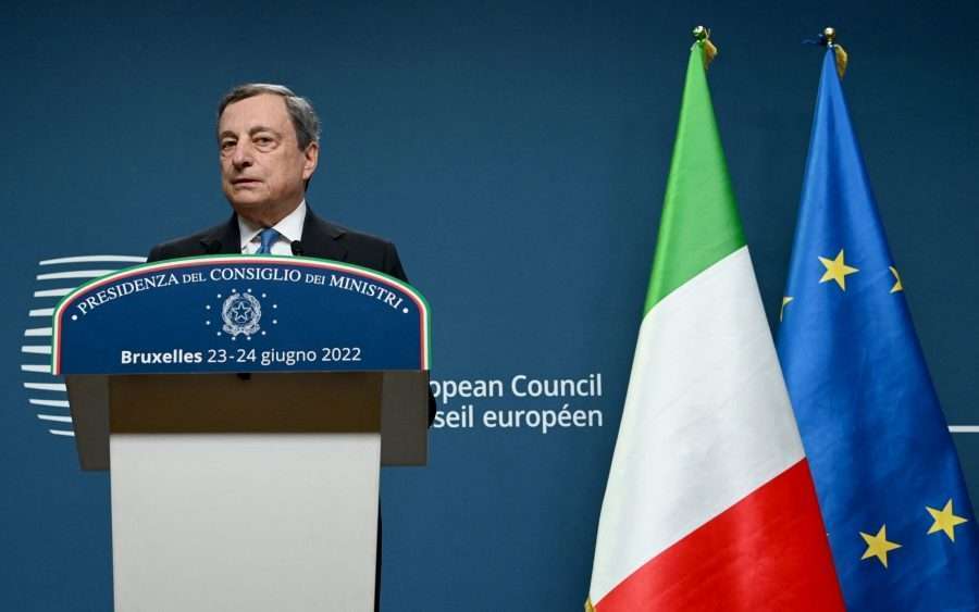Consiglio europeo, Draghi: “Allargamento Ue è un passaggio storico”