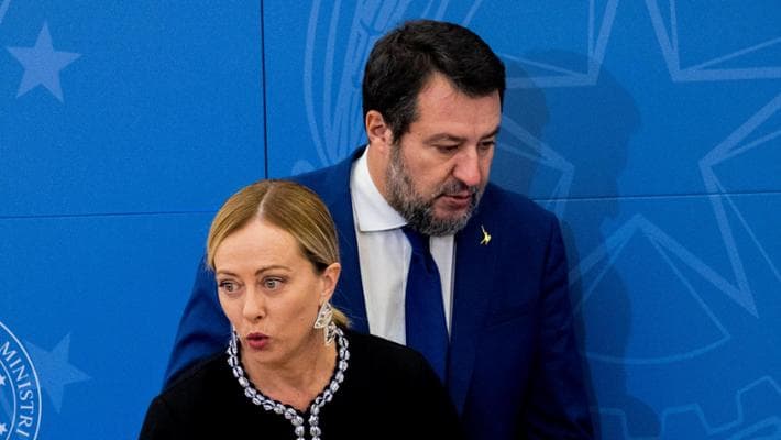 Meloni avverte Salvini: «Non mi alleo con chi vota contro il sostegno all’Ucraina»