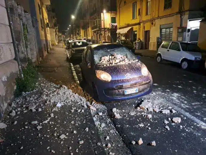 Terremoto a Campi Flegrei, scossa di magnitudo 4.4