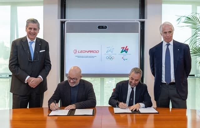 Leonardo è premium partner di Milano Cortina 2026