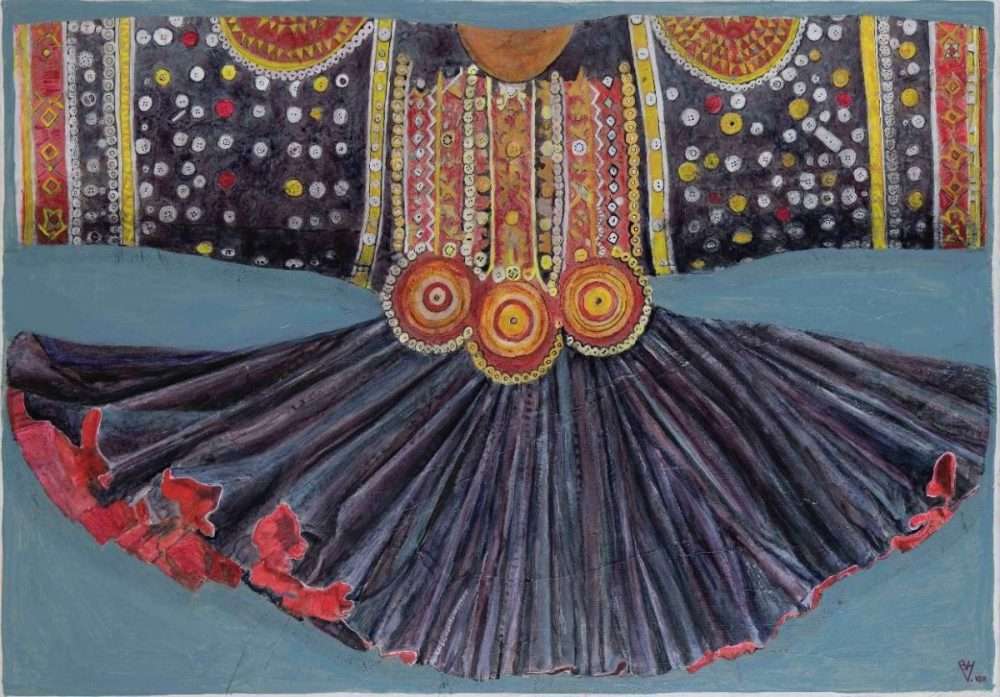 I colori e le magie d’oriente nei tessuti di Véronique Heim Bataille