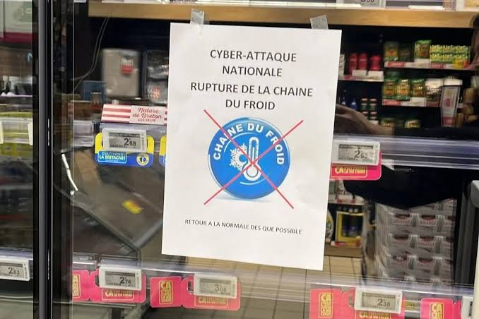 Francia, cyberattacco ai supermercati: frigoriferi bloccati e milioni di euro di alimenti da buttare