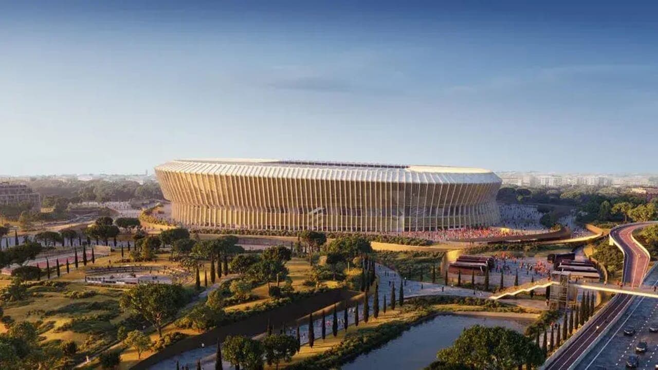 Cosa c’è intorno al futuro dello stadio della Roma, letteralmente