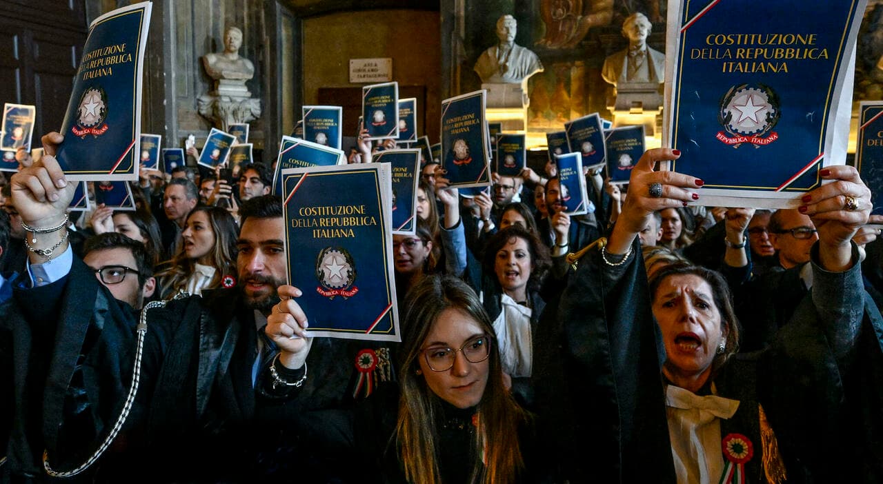 Proteste dei magistrati in tutta Italia durante l’inaugurazione dell’Anno Giudiziario
