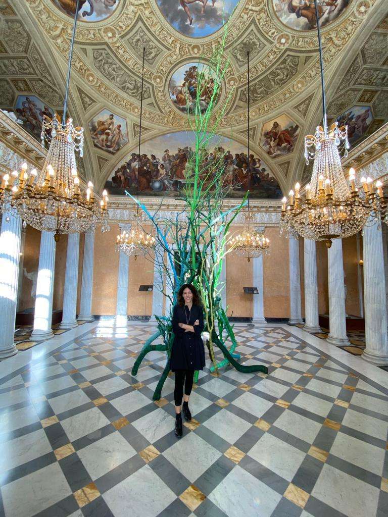 Veronica Montanino presenta Rami al Casino Nobile di Villa Torlonia